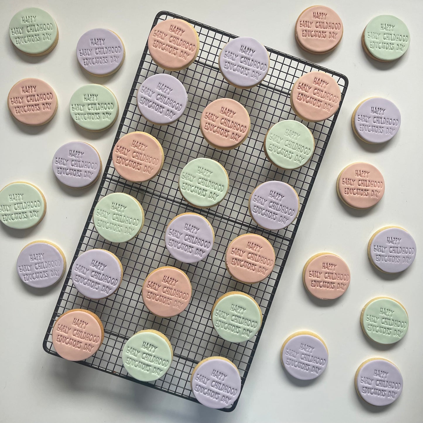Happy Early Childhood Educators Day Cookie