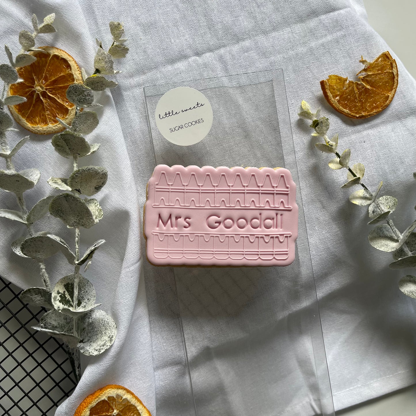 Personalised Teacher Cookie