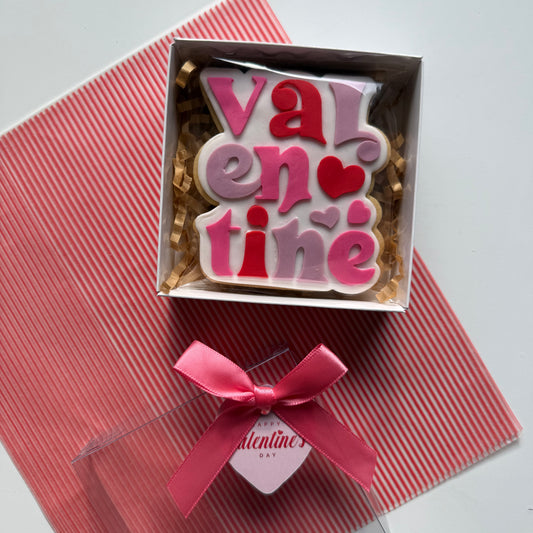 Individual Valentine's Day Cookie